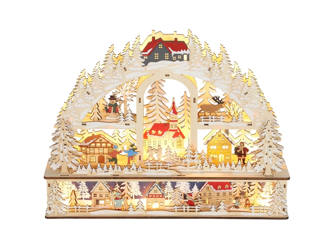 Árvore de Natal Artificial de 180cm com Neve, 1976 Pontas | S/MARCA