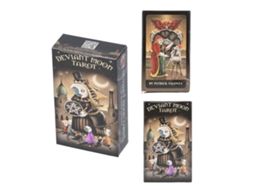 Mali baralho de Tarot de Papel Versão Inglesa para Adivinação e Jogos Interativos
