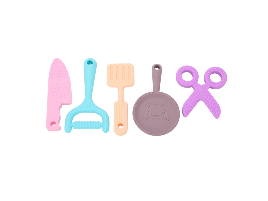Brinquedos De Masticar Para Bebês: Silicone, Molar, Cozinha, Brinquedo De Chupar E Masticar Bebê