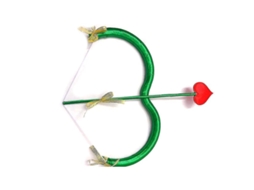 2026 juego de Arco Y Flechas de Cupido, Accesorios para Fotos Y Disfraz para Adultos, Color Verde.