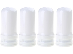 Conjunto De 4 Filtros Cerâmica Para Decloração Água Torneira Cozinha
