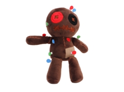 Boneco De Pelúcia De Halloween Macio Bordado Patchwork Divertido Para Crianças E Adultos