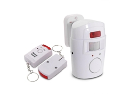 Sirene Sem Fio, Alarme, Segurança, Infravermelho, Sensor Pir, Detector De Movimento, 2 Controles Remotos Slowmoose