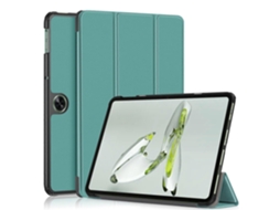 Capa de couro inteligente tripla Webake Custer para tablet