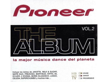 Cd Pioneer The Album Vol 2 Blanco Y Negro