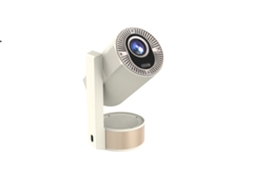 Projetor Portátil Rotativo 270°, Android Wi‑fi Bluetooth. Enfoque Auto, Correção Trapezoidal Auto, Suporte 1080p/4k, 220" Max