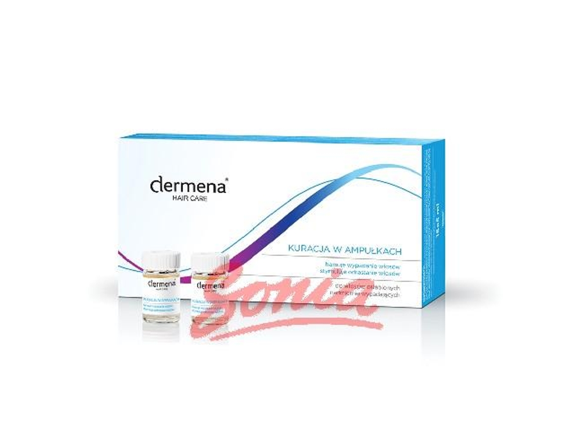 Tratamento Capilar em Ampolas Inibidoras da Queda de Cabelo 15 X 5Ml DERMENA