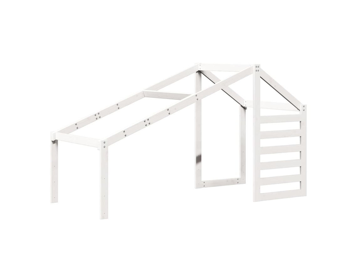 Kid's Bed Roof, Kid's Bed Roofs Vidaxl Branco Madeira De Pinho (188 X 97 X 113 Cm)