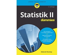 Livro Statistik II fur Dummies 2e German de Deborah J Rumsey (Alemão)