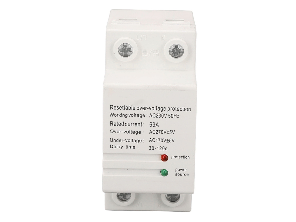 Protetor Contra Sobre e Subtensão 63a Ac230v com Recarga Automática Modular