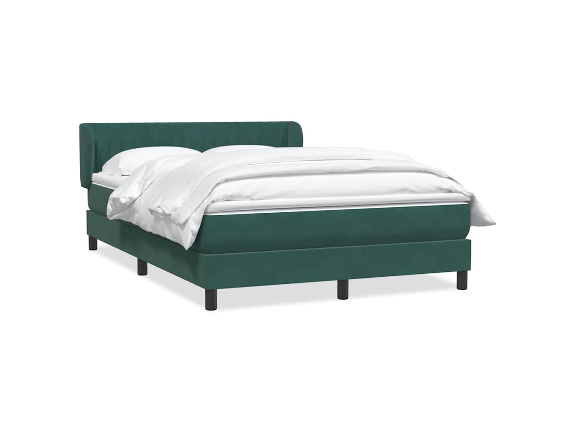 Box Spring Bed, Box Spring Beds Vidaxl Verde Veludo (160 X 220 Cm)