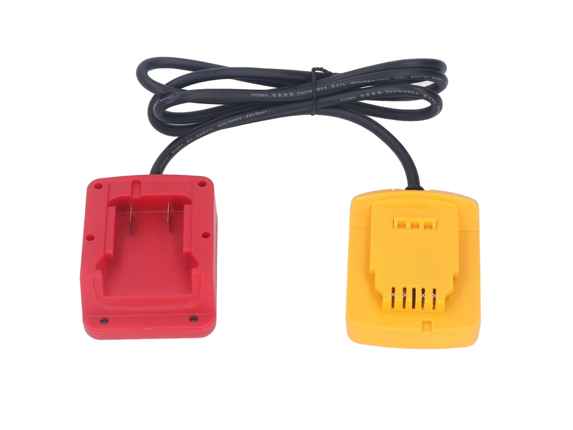 Cabo extensor para bateria de lítio, adaptador redutor de peso, porta DCB201, para baterias de íon de lítio de 18 V e ferramentas elétricas.