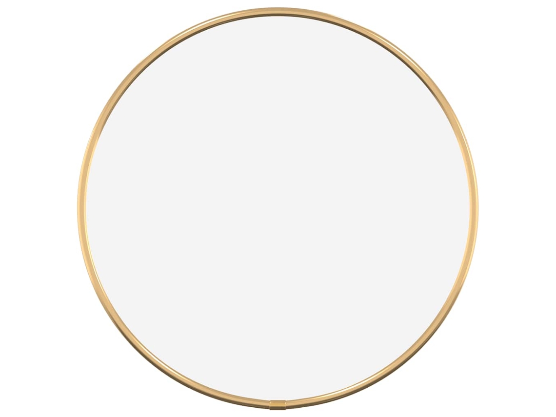 Wall Mirror, Wall Mirrors Vidaxl Ouro Vidro (ø 30 Cm)