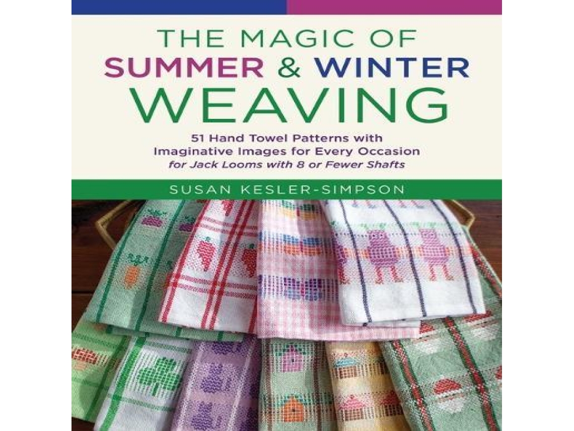 Livro Magic of Summer and Winter Weaving de Susan Kesler-Simpson (Inglês)