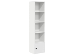 Bookcase, Bookcases Vidaxl Branco Madeira Processada (n/a)