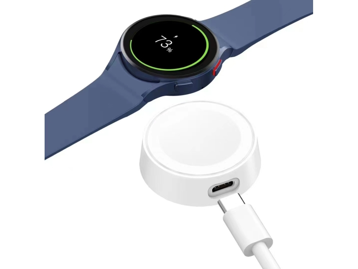 Carregador Sem Fios Magnético Portátil HALINUI para Apple Watch Series Usb c compacto ideal para viagem