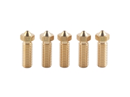 Peças Bico De Extrusora Cnc Latão Resistente A Alta Temperatura 1.75mm/1.2mm Para Impressora 3d