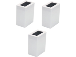 Conjunto De 3 Luminárias Solares De Led Para Ar Gokoco