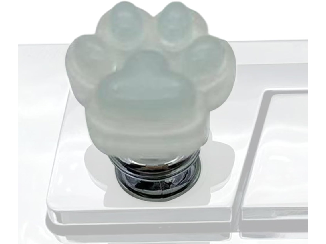 Botão De Descarga Do Vaso Sanitário Com Assistência, Botão De Pressão | Unha Longa De Gato