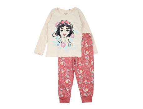 Pijama de Criança PRINCESA Algodão Rosa (XS)