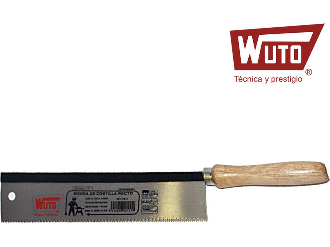 Serrote Reto 250X50Mm WUTO