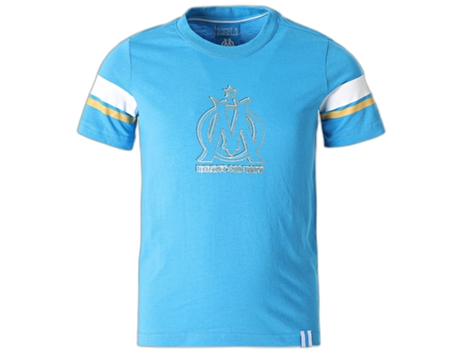 T-Shirt de Menina para Futebol OLYMPIQUE DE MARSEILLE Azul (14 anos)