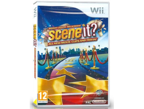 Jogo Nintendo Wii Scene It? Bright Lights! Big Screen! — Social | Idade mínima recomendada: 12