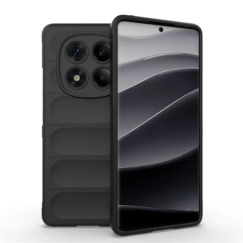 (preto, Redmi 13 5g) Capa Fosca Para Celular, Resistente A Choques, Poeira E Quedas, Feita De Silicone Macio E Agradável Ao Toque.