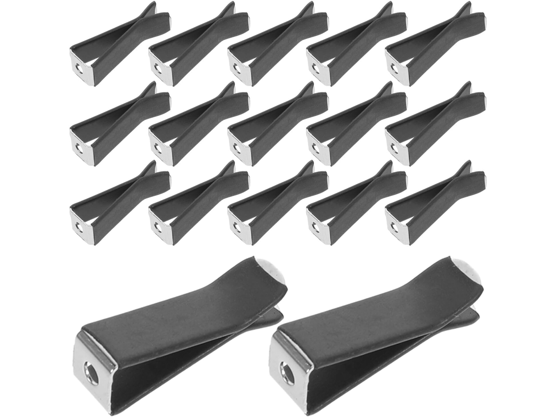 Clips De Ventilação Para Carro E Fácil Manutenção Em Liga Preta
