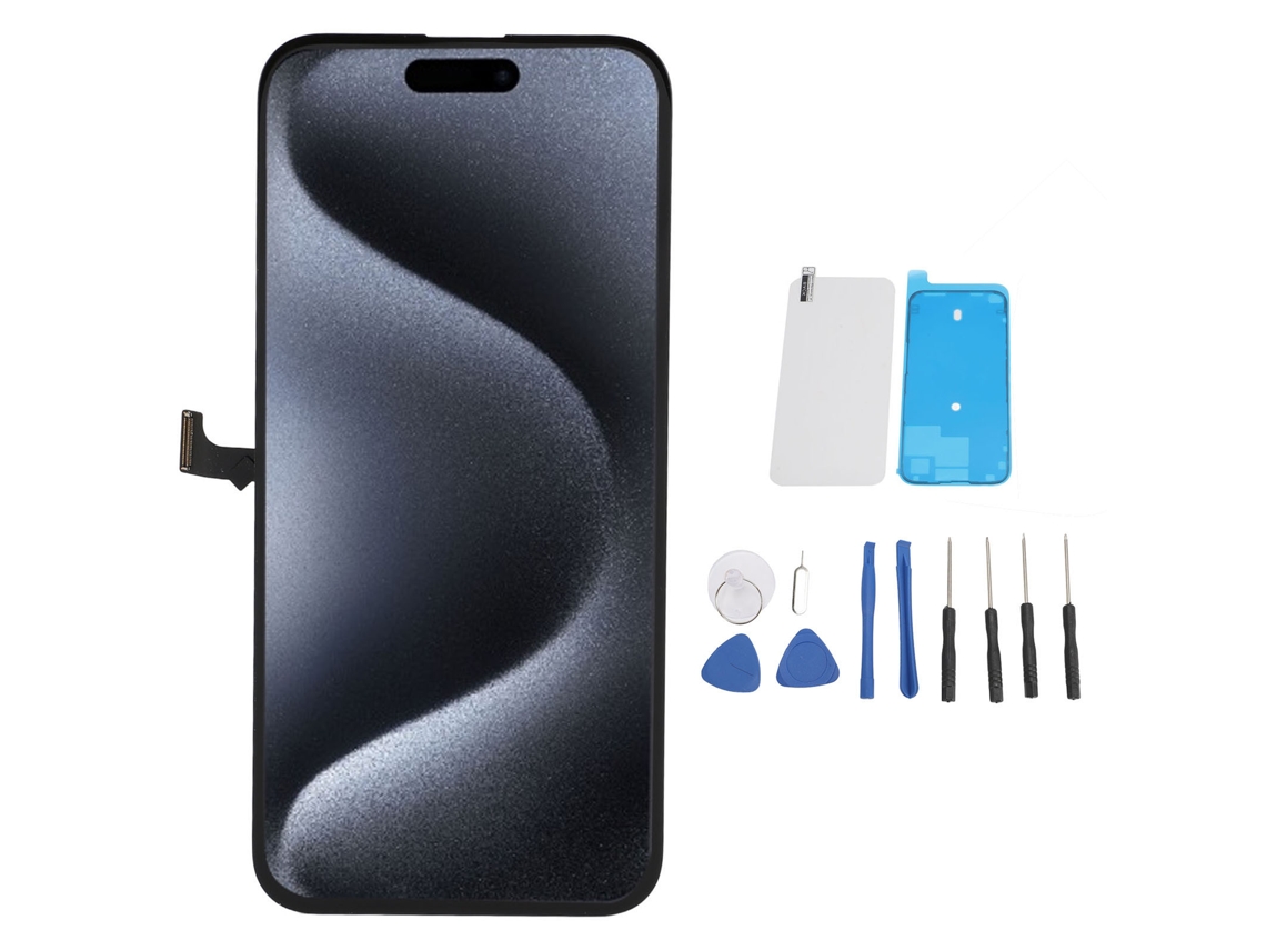 Substituição de Tela 6,7 Polegadas 15 Pro Max Kit Reparo Protector
