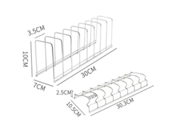 Drenador De Plato De Acero Inoxidable Con Rack De Almacenamiento Para Cocina, A + B