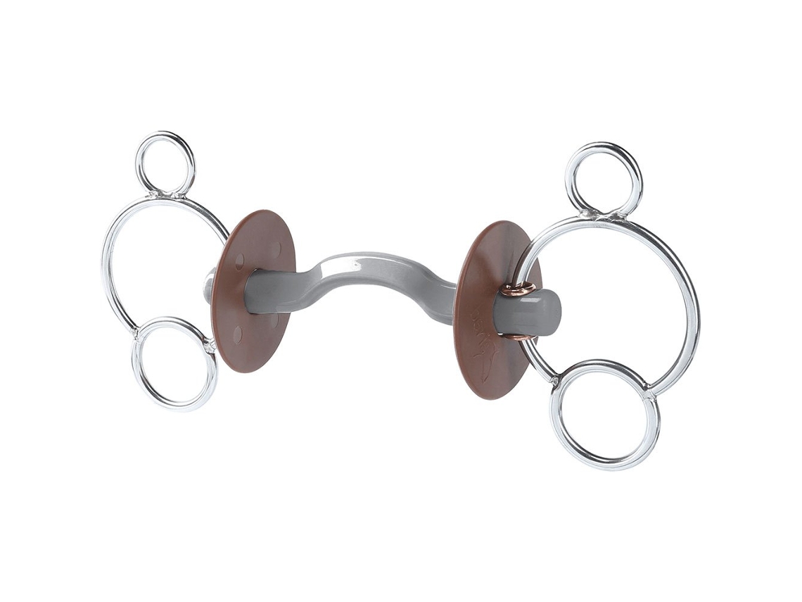 Snaffle Suave Konnex Tongue Prateado 130 Mmberis