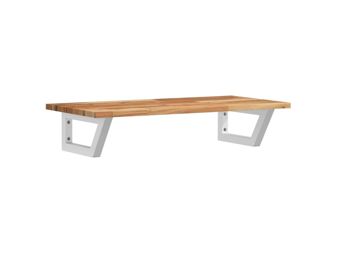 Basin Shelf, Basin Shelves Vidaxl Marrom Madeira De Acácia (100 X 40 X 2 Cm)