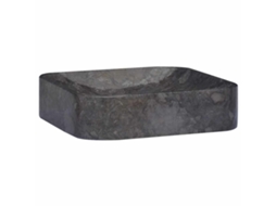 Vidaxl Lavatório 40x40x10 Cm Mármore Preto