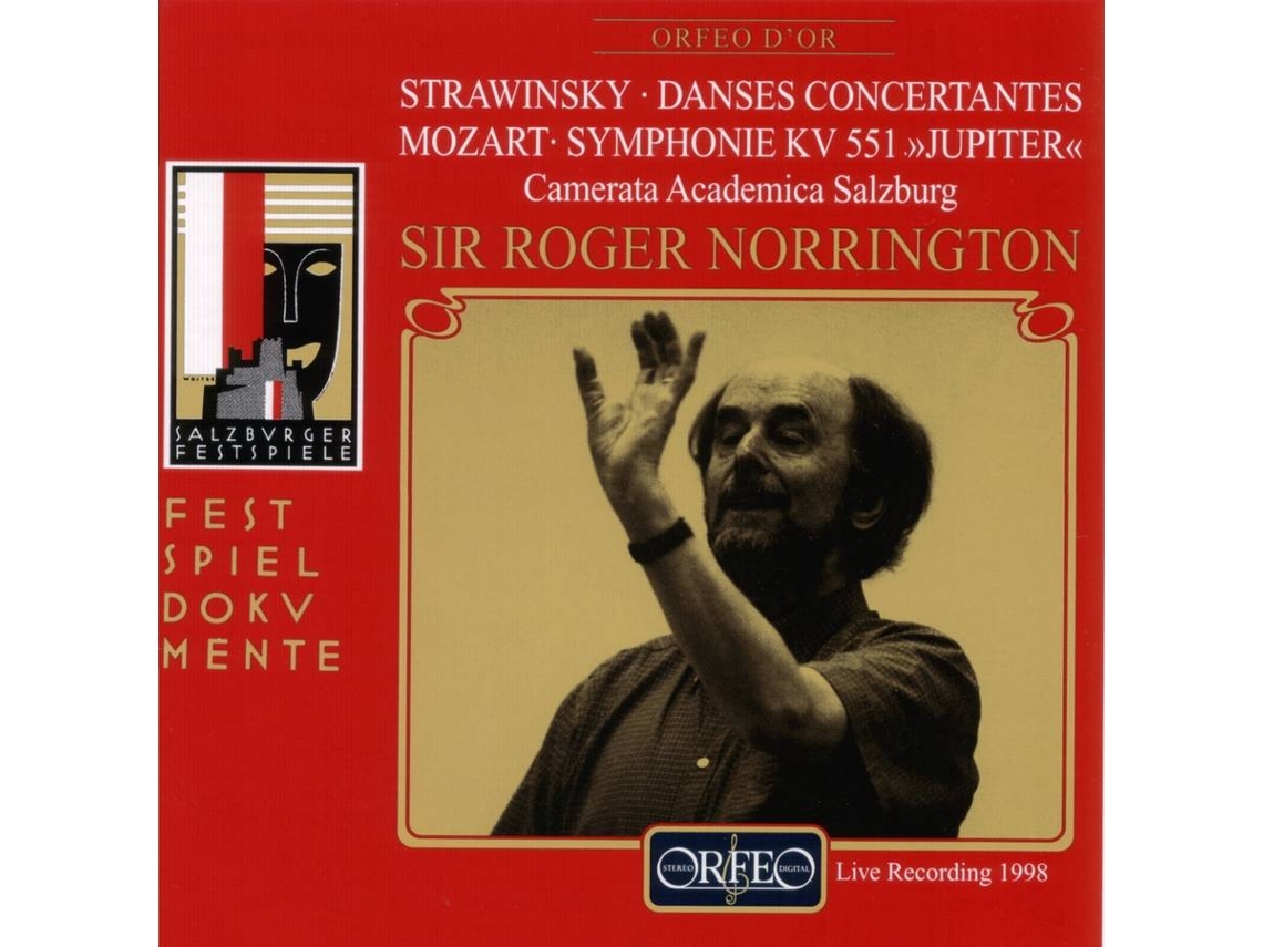 CD Norrington/Cam.Salzburg - Divertimento KV 136/Sinfonie KV 551/Danses concer. (1CD)