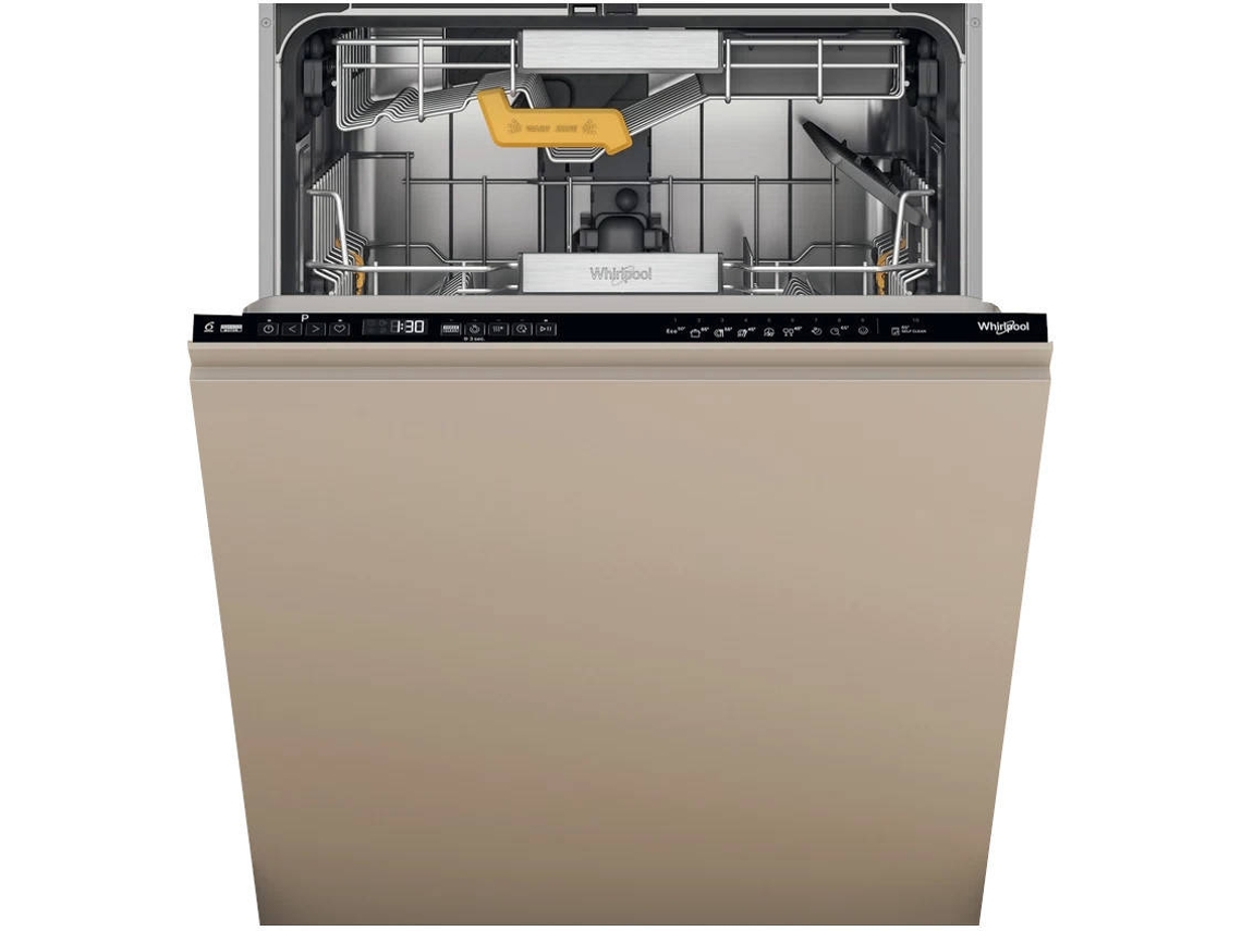 Máquina de Lavar Loiça Encastre WHIRLPOOL W8I HP42 LSC (14 Conjuntos - 59.8 cm - Painel Preto)