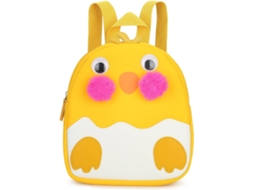 Mochila Escolar Infantil De Desenhos Animados Com Guizo - Amarelo