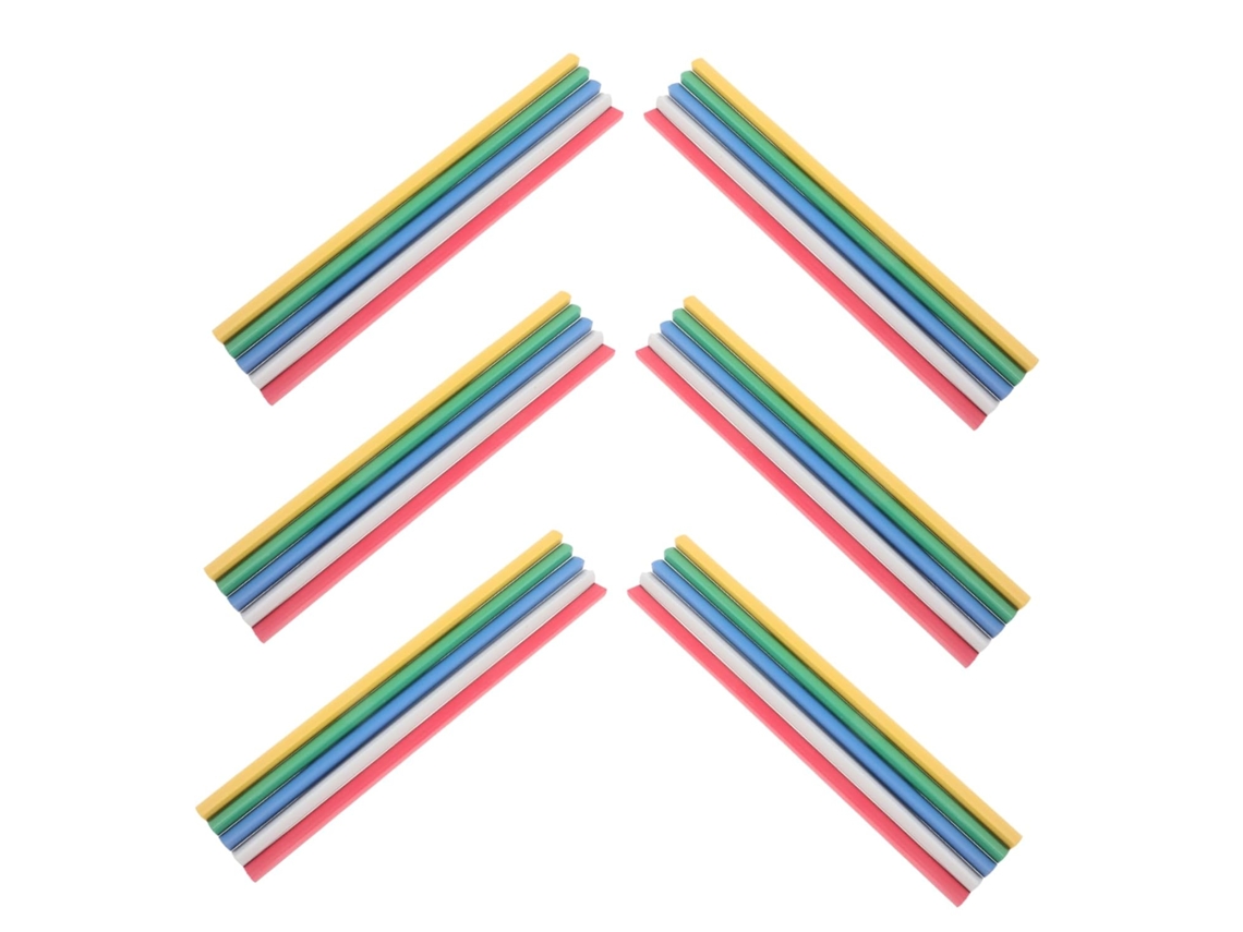 Barra Deslizante Para Encadernação A4, 0,9 Cm, Plástico Multicolorido, Pacote Com 30 Unidades, Resis Gokoco