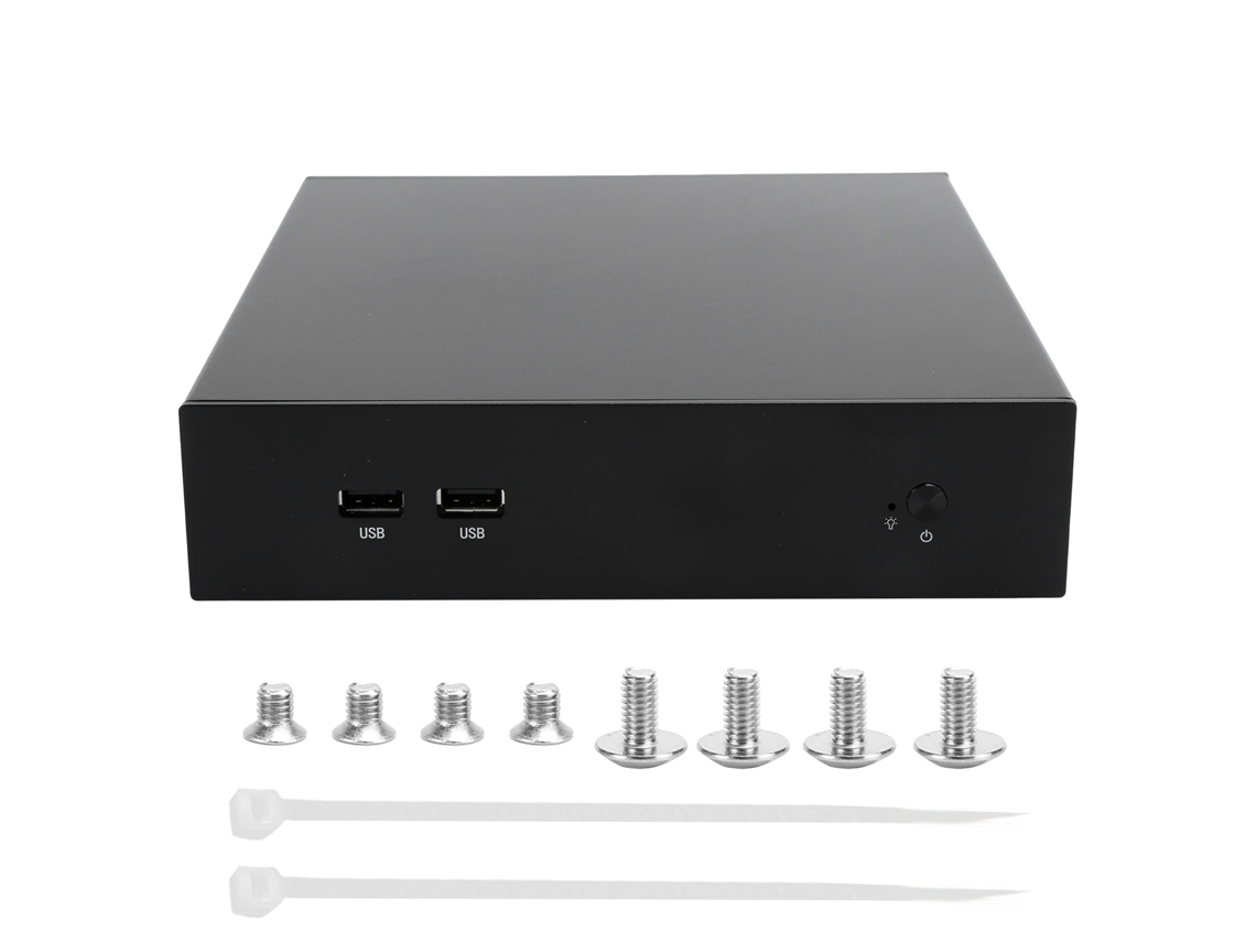 Carcasa De Computador T44 Mini Itx Htpc Para Acessórios De Desktop De Home Theater