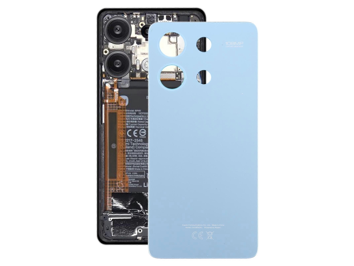Tampa Traseira Da Bateria Compatível Com Xiaomi Redmi Note 13 4g