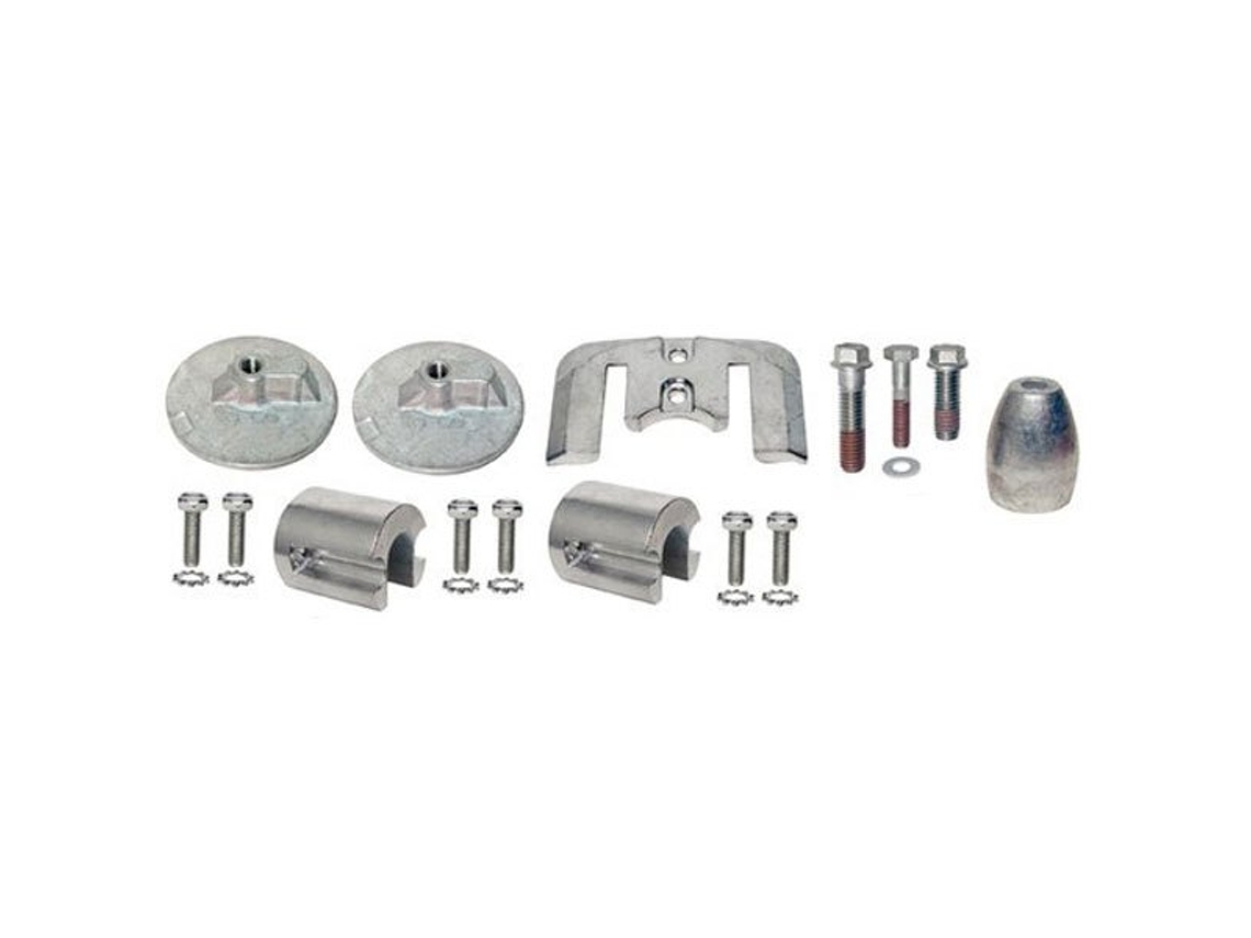 Kit de Ânodo Mercury Bravo Iii 2004 Prateadotecnoseal
