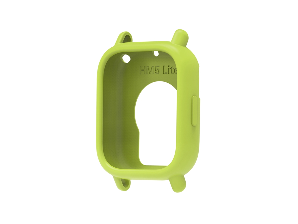 Capa Protetora de Silicone Macio para Redmi Watch 5 Lite Verde PANOONA