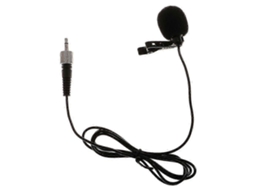 Microfone De Lapela 3, 5 Mm Para Sennheiser Preto Db Aquaforge