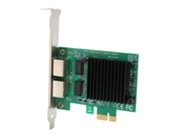 Placa De Rede Gigabit Ethernet 1000m Com Duas Portas Rj45, Adaptador De Rede Pci Express 10/100/1000mbps Para Windows Aquaforge