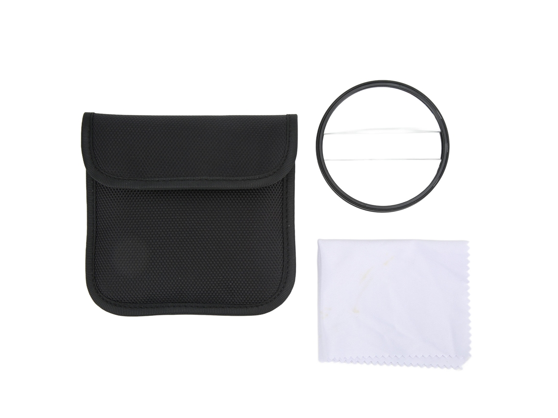 Camera Special Effects Filter Double Half Moon Glass Split Diopter Filter Foreground Blur Photography Slr Accessory LAXISCREED