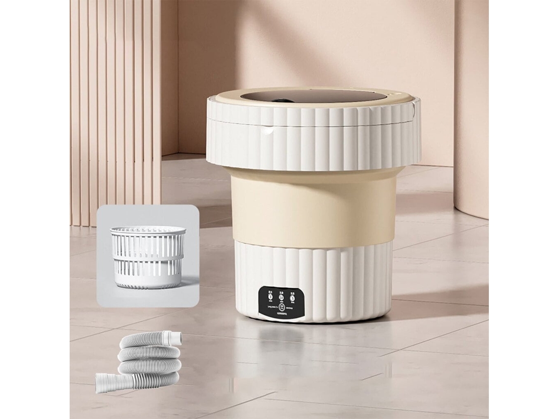 Mini Lavadora Portátil, 8l, Dobrável, para Roupas Pequenas ZYBLSSBB