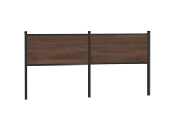 Headboard, Headboards Vidaxl Marrom Metal (180 Cm)