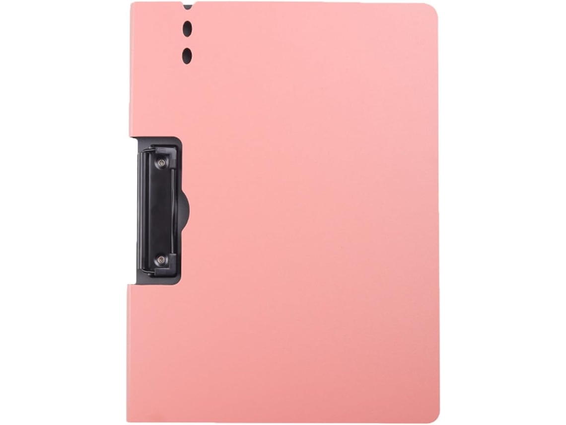 Prancheta Dobrável A4 Rosa Com Capa Protetora Para Documentos, Ideal Para Enfermagem E Escritório