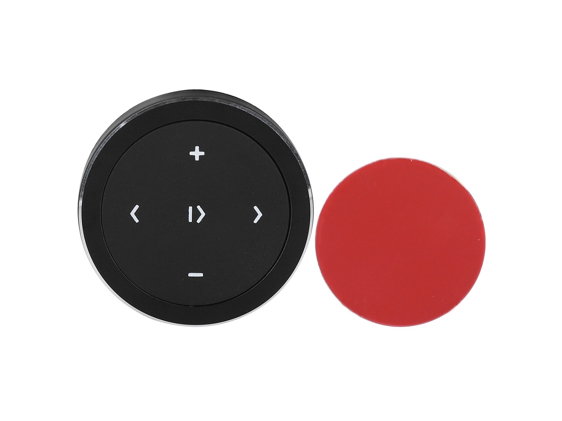 Controlador Bluetooth Para Carro Controle Remoto No Volante Para Áudio De Carro