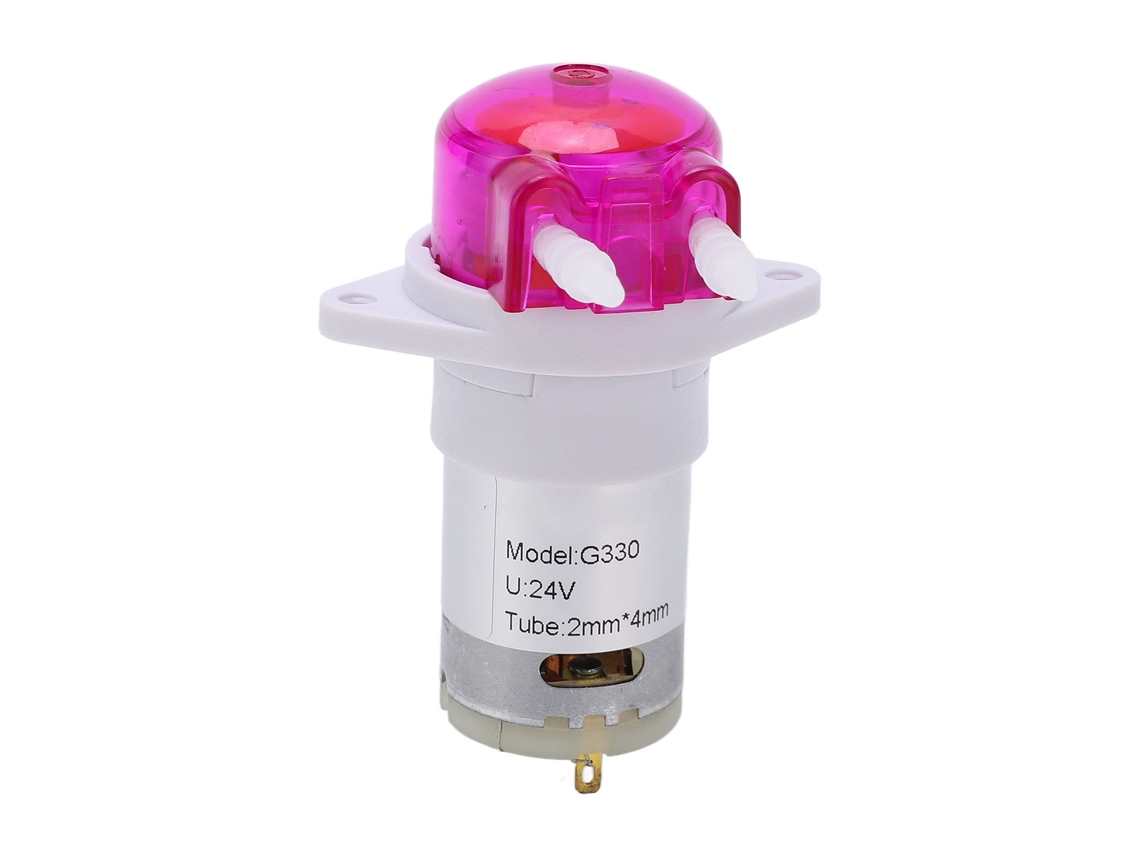 Bomba Peristáltica De Dosificación Pequeña Dc24v 58ml/min Para Experimentos Análisis Bioquímico 2x4mm